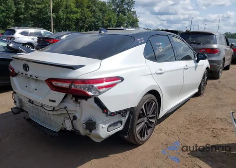 2020 Toyota Camry Xse z USA, uszkodzony, nr VIN 4T1K61AK2LU386331